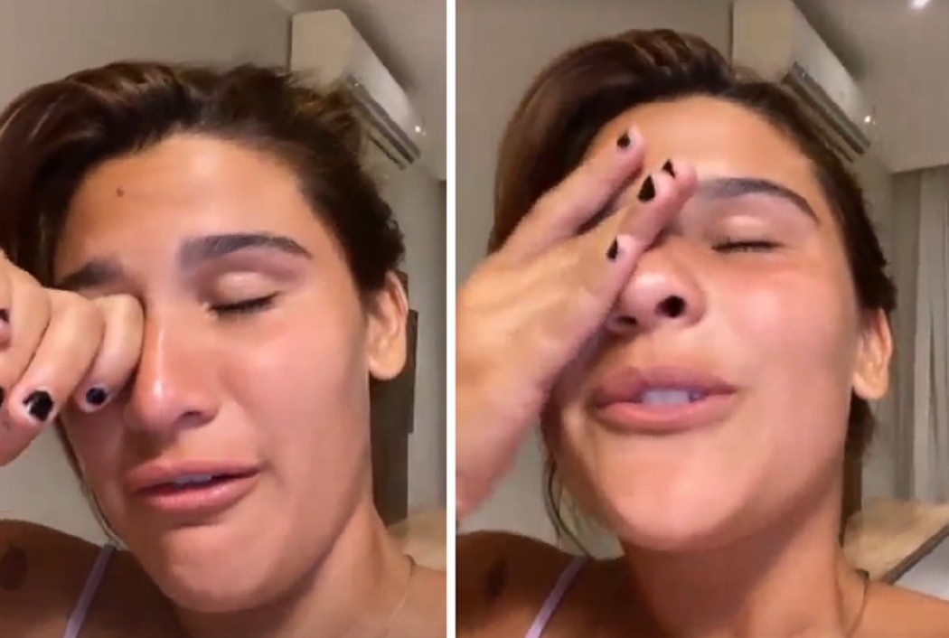 Giulia Costa chora de saudade de casa (Foto: Reprodução/Instagram)