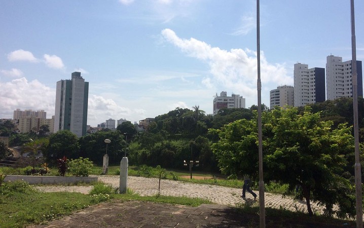 Tempo aberto em Salvador nesse domingo de eleições. Bahia