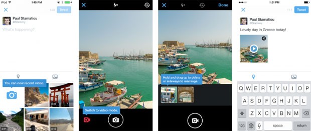 Aplicativo do Twitter passa a filmar, editar e compartilhar vídeos. (Foto: Divulgação/Twitter)