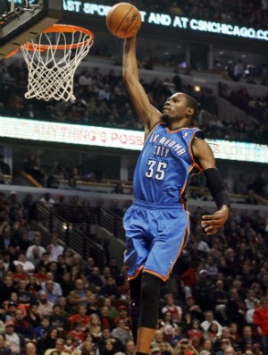 Kevin Durant, Oklahoma City Thunder - AP (Foto: AP)