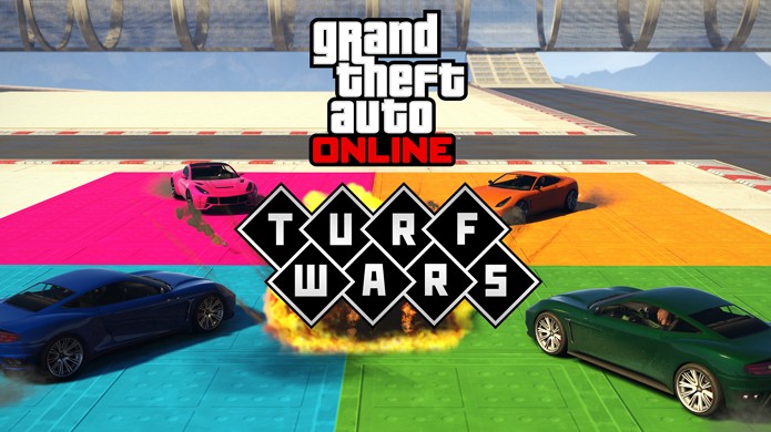 GTA 5 recebe modo Turf Wars em seu multiplayer GTA Online com disputas por território (Foto: Divulgação/Rockstar)