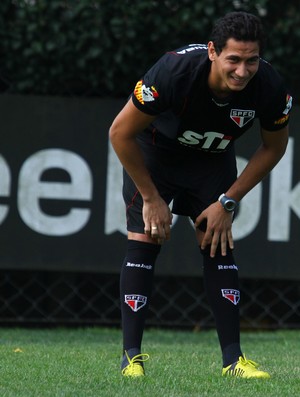 Ganso no treino do São Paulo (Foto: Luiz Pires/VIPCOMM)