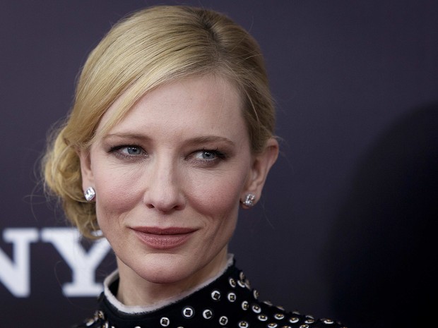 Cate Blanchett em première de filme em Nova York, nos Estaods Unidos (Foto: Carlo Allegri/ Reuters)