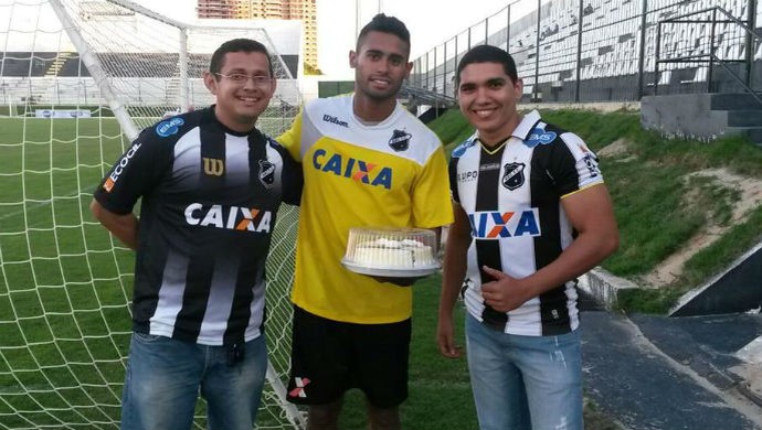 Kayke - atacante do ABC aniversário (Foto: Divulgação/ABC)