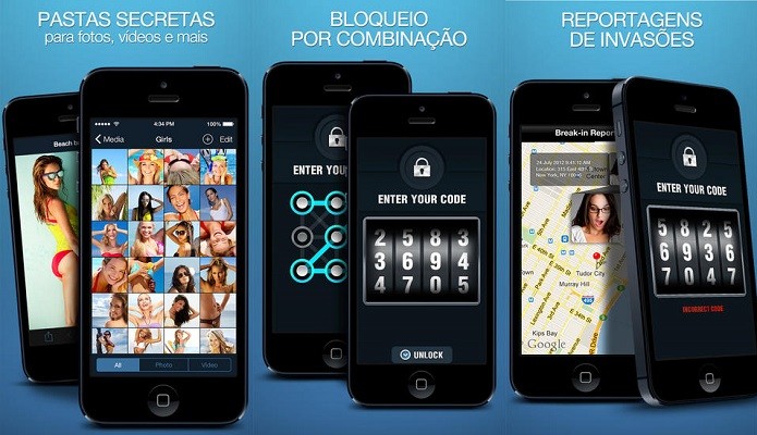 Esconda suas fotos, vídeos, notas e contatos de bisbilhoteiros com o Locky (Foto: Divulgação/AppStore)