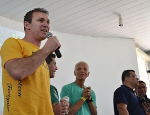 Evair, Ademir da Guia e Velloso cobram Paulo Nobre: Para 2014 tem que montar um time forte, a altura do Palmeiras Dsc_0266e