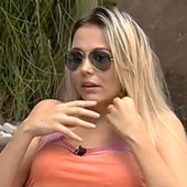 ‘Nasci de novo’, diz modelo baleada (Reprodução/TV Globo)