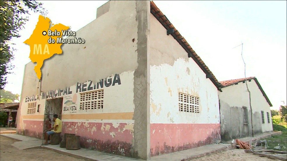 Maioria das escolas do município sofre pela falta de atenção da gestão municipal.  (Foto: Reprodução/TV Globo)