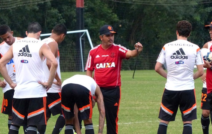 Ney Franco Treino Flamengo (Foto: Globoesporte.com)