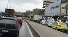 Chuva afetou tráfego e fechou Santos Dumont (Daniel Silveira / G1)