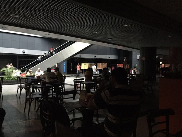 chuva aeroporto recife (Foto: Reprodução WhatsApp)