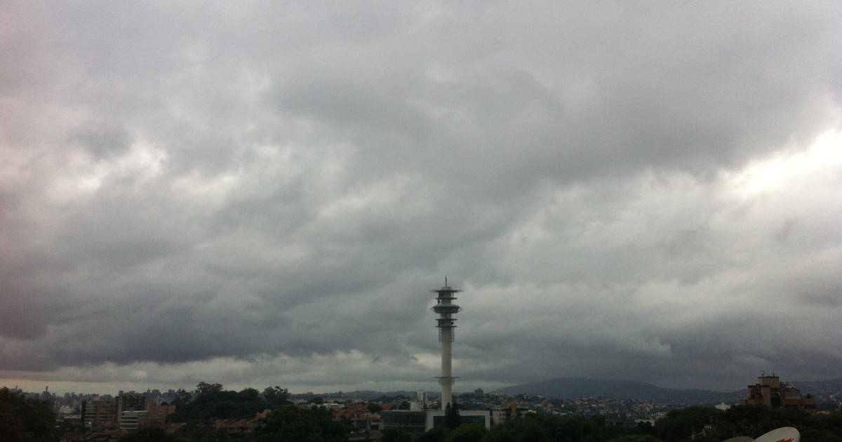 G Frente Fria Provoca Nebulosidade E Chuvas Em Quase Todo O Rs