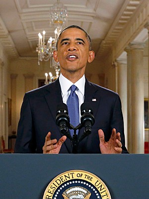 selo fotao obama (Foto: Jim Bourg/Reuters) selo fotao obama (Foto: Jim Bourg/Reuters)