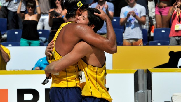 ricardo álvaro filho grand slam gstaad (Foto: Divulgação / FIVB) ricardo álvaro filho grand slam gstaad (Foto: Divulgação / FIVB)