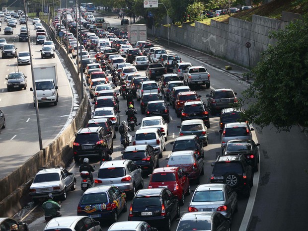 G S O Paulo Tem Congestionamento Acima Da M Dia No In Cio Da Tarde