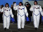 Três novos astronautas chegam à Estação Espacial Internacional