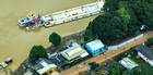 Balsa com combustível chega ao Acre (Diego Gurgel/Secom)