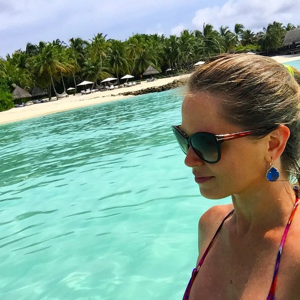 Susana Werner nas Ilhas Maldivas (Foto: Instagram/ Reprodução)