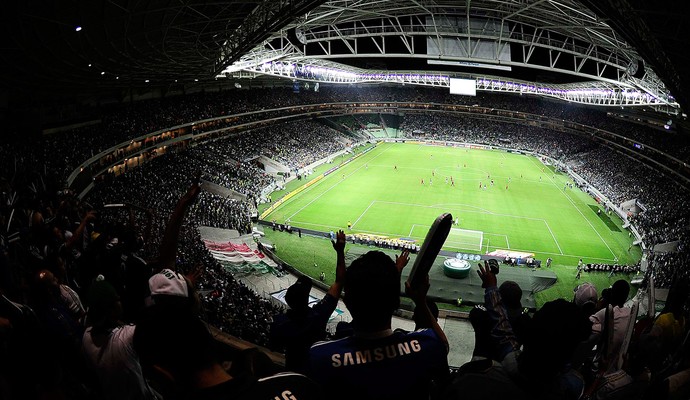Inacabado, estádio do Verdão ainda tem problemas, mas passa no teste