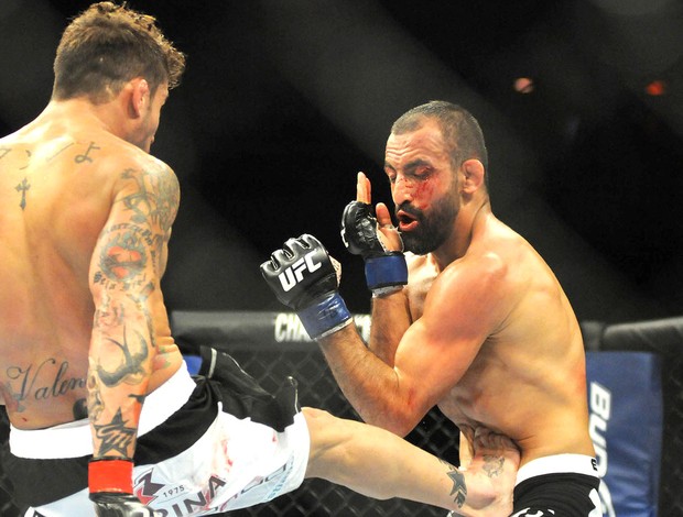 Cristiano Marcello e Reza Madadi, UFC RIO III (Foto: André Durão / Globoesporte.com)
