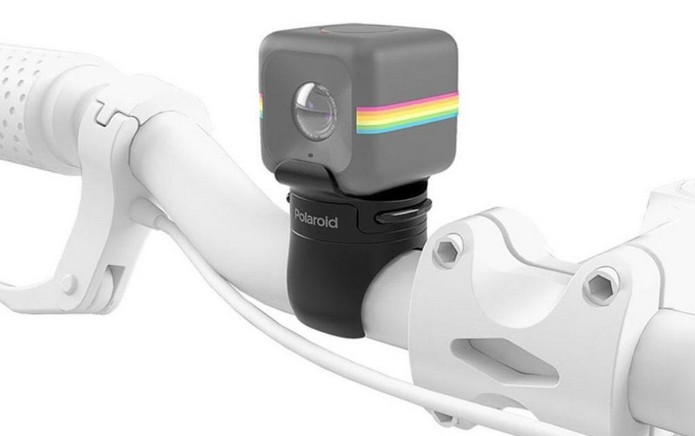 Suporte de bicicleta para Polaroid Cube (Foto: Divulgação/Polaroid)