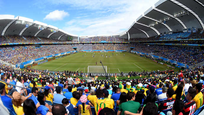 Carrossel Estádio Arena das Dunas (Foto: Getty Images)