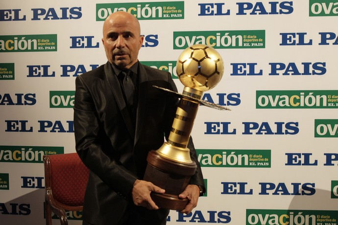 Jorge Sampaoli recebe prêmio EL Pais (Foto: EFE)