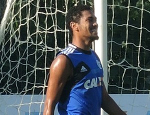 Hernane Treino Flamengo (Foto: Cahê Mota)
