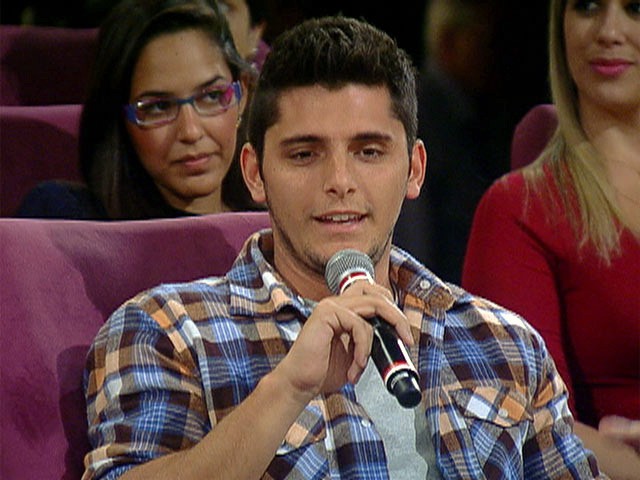 Ator Bruno Gissoni fala sobre depilação (Foto: Encontro / TV Globo)
