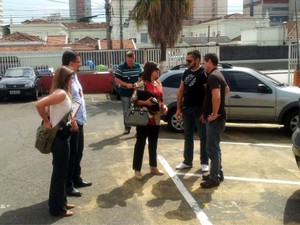 Delegados do DHPP chegam ao complexo da Polícia Civil em Campinas (Foto: Marcello Carvalho/G1)
