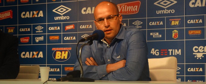 Thiago Scuro diz que Cruzeiro nunca fez porposta por Rafael Martins (Foto: Maurício Paulucci) Thiago Scuro diz que Cruzeiro nunca fez porposta por Rafael Martins (Foto: Maurício Paulucci)