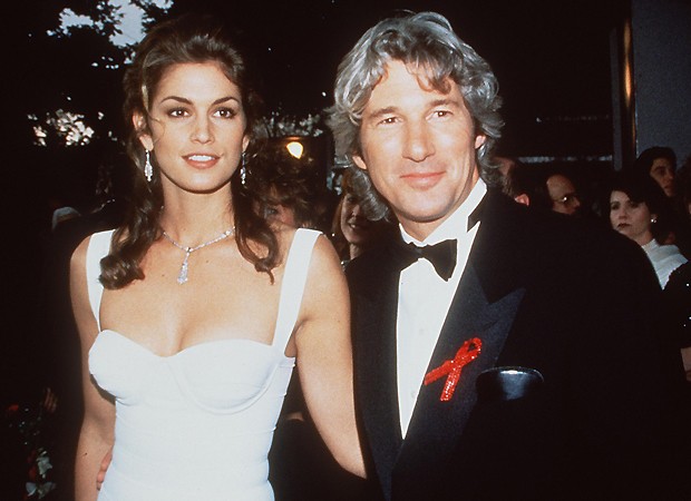 Cindy Crawford e Richard Gere (Foto: Getty Images)
