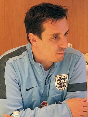 Gary Neville auxiliar técnico Inglaterra (Foto: Janir Júnior)