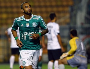 Wesley comemora, Palmeiras x ABC (Foto: Leandro Martins/Agência Estado)