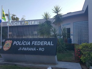 Sede da Polícia Federal em Ji-Paraná, RO (Foto: Pâmela Fernandes/G1) Sede da Polícia Federal em Ji-Paraná, RO (Foto: Pâmela Fernandes/G1)