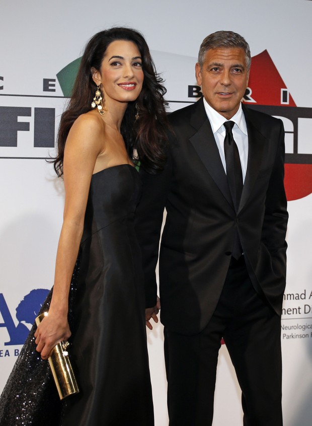 Amal Alamuddin e George Clooney   (Foto: REUTERS/Giampiero Sposito)
