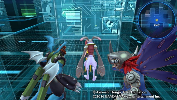 Há várias dungeons para desbloquear e explorar no mundo digital (Foto: Reprodução/Tais Carvalho)