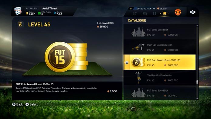 Também dá pra entrar pelo menu do FUT (Foto: Reprodução/Murilo Molina)