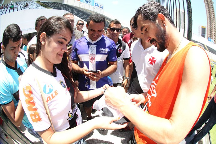 vasco treino natal douglas (Foto: Marcelo Sadio / vasco.com.br)