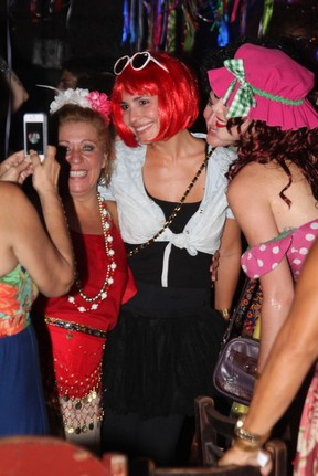 Juliana Knust em festa no Rio (Foto: Anderson Borde e Felipe Assumpção/ Ag. News)