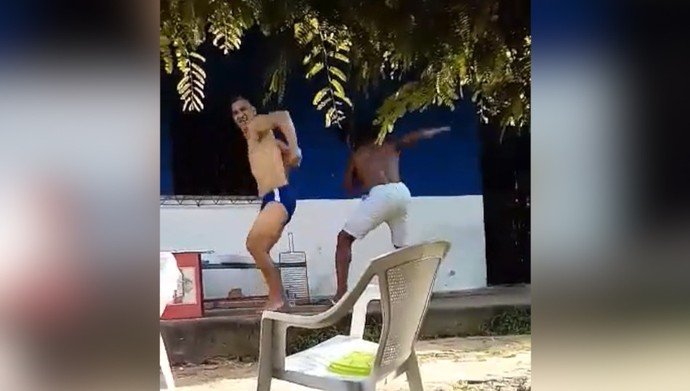 Fabiano e Beto Parnahyba (Foto: Reprodução/Facebook)