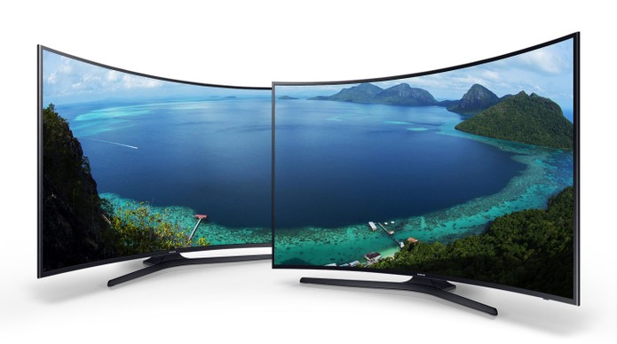 Smart TV da Samsung oferece tela cuva de 49 polegadas em 4K (Foto: Divulgação/Samsung)