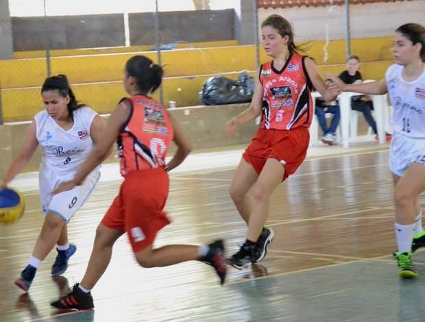Reino Infantil venceu no basquete feminino (Foto: Gustavo Arruda/Divulgação)