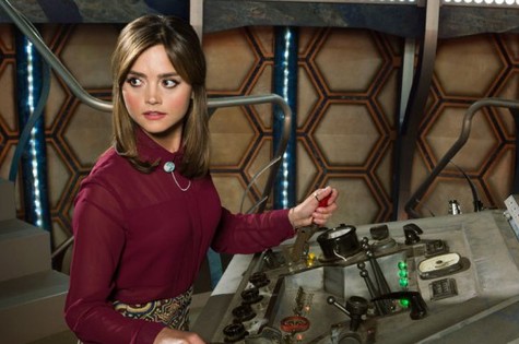 Jenna Coleman em 'Doctor Who' (Foto: Reprodução)