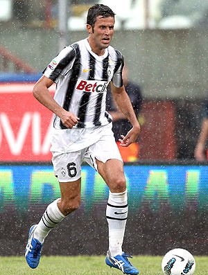 Fabio Grosso na partida do Juventus (Foto: Getty Images)