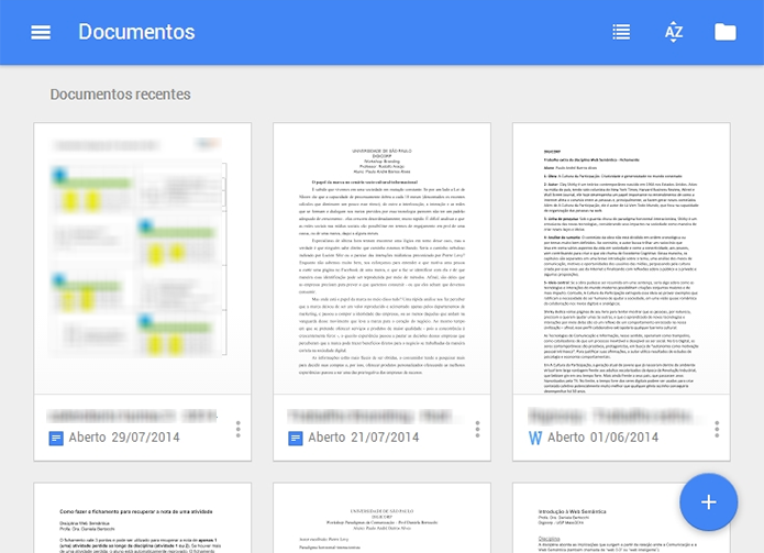 Google Docs ganhou Material Design e páginas separadas também para Slides e Sheets (Foto: Reprodução/Paulo Alves) (Foto: Google Docs ganhou Material Design e páginas separadas também para Slides e Sheets (Foto: Reprodução/Paulo Alves)) Google Docs ganhou Material Design e páginas separadas também para Slides e Sheets (Foto: Reprodução/Paulo Alves) (Foto: Google Docs ganhou Material Design e páginas separadas também para Slides e Sheets (Foto: Reprodução/Paulo Alves))