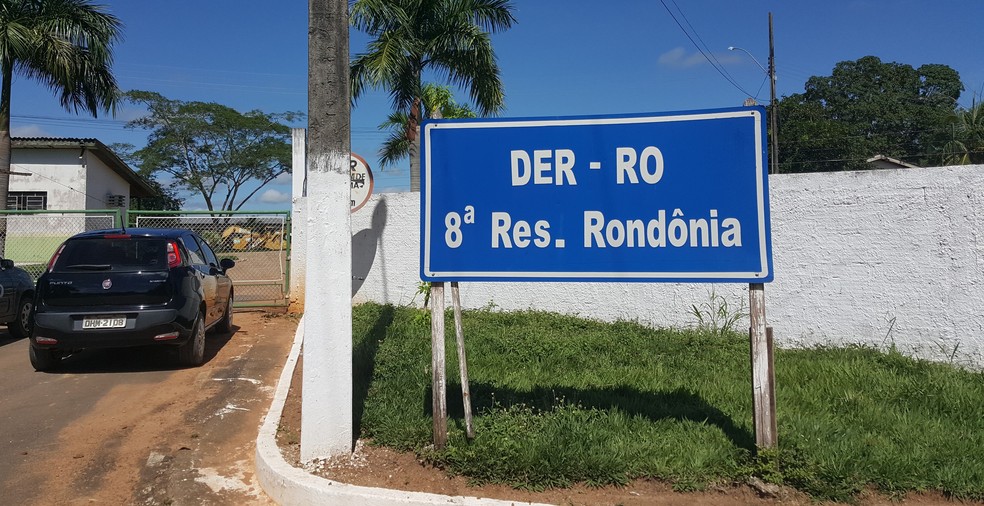 DER de Ji-Paraná, RO (Foto: Marco Bernardi/G1)