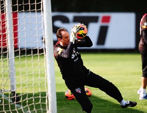 Rogério Ceni São Paulo treino (Foto: Marcos Ribolli / Globoesporte.com)