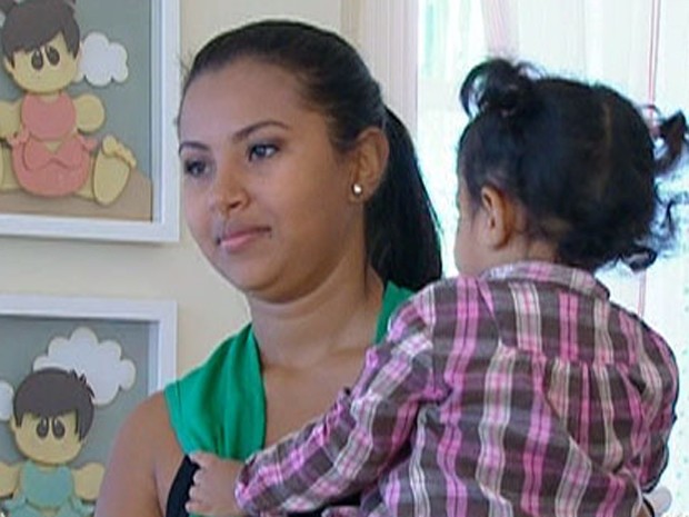Natanielle, mãe da Fernanda, é a primeira a deixar o 'Game de Bebês' (Foto: Mais Você/ TV Globo)