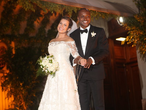Casamento de Fernanda Souza e Thiaguinho (Foto: Iwi Onodera / Ego)